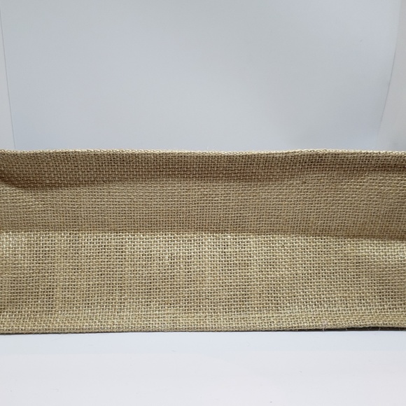 NWT HELLO WEEKEND Woven Tote, White - Picture 5 of 6